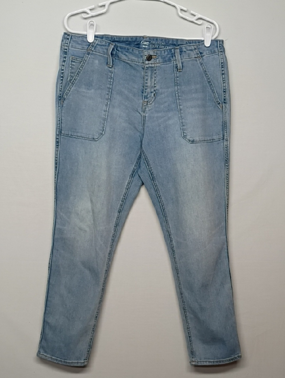 GAP Women's Light Blue Slim Girlfriend Jeans